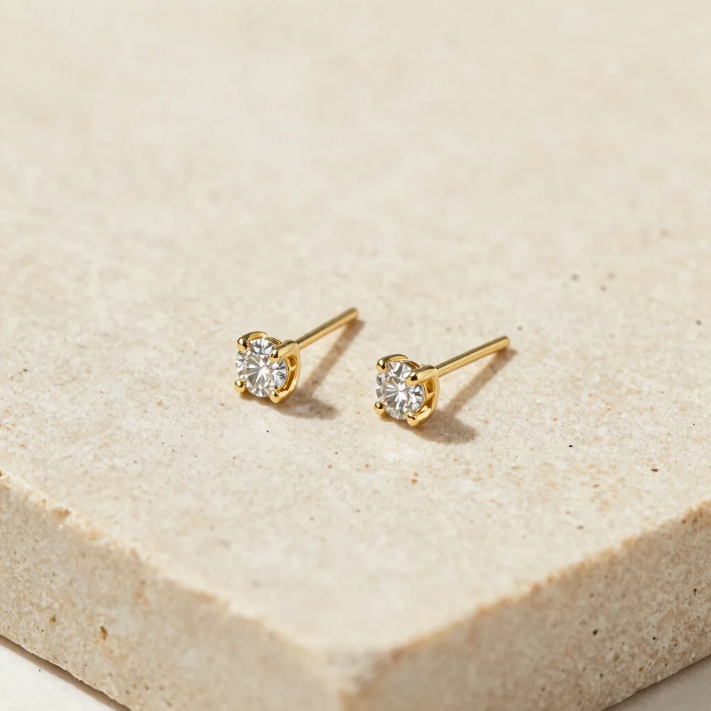 Solitaire Dot Studs