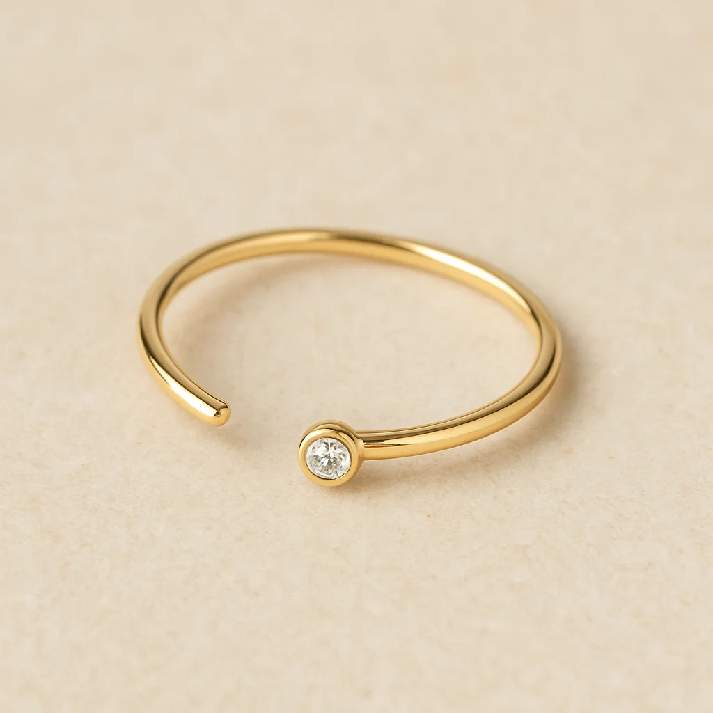 Open Line Ring
