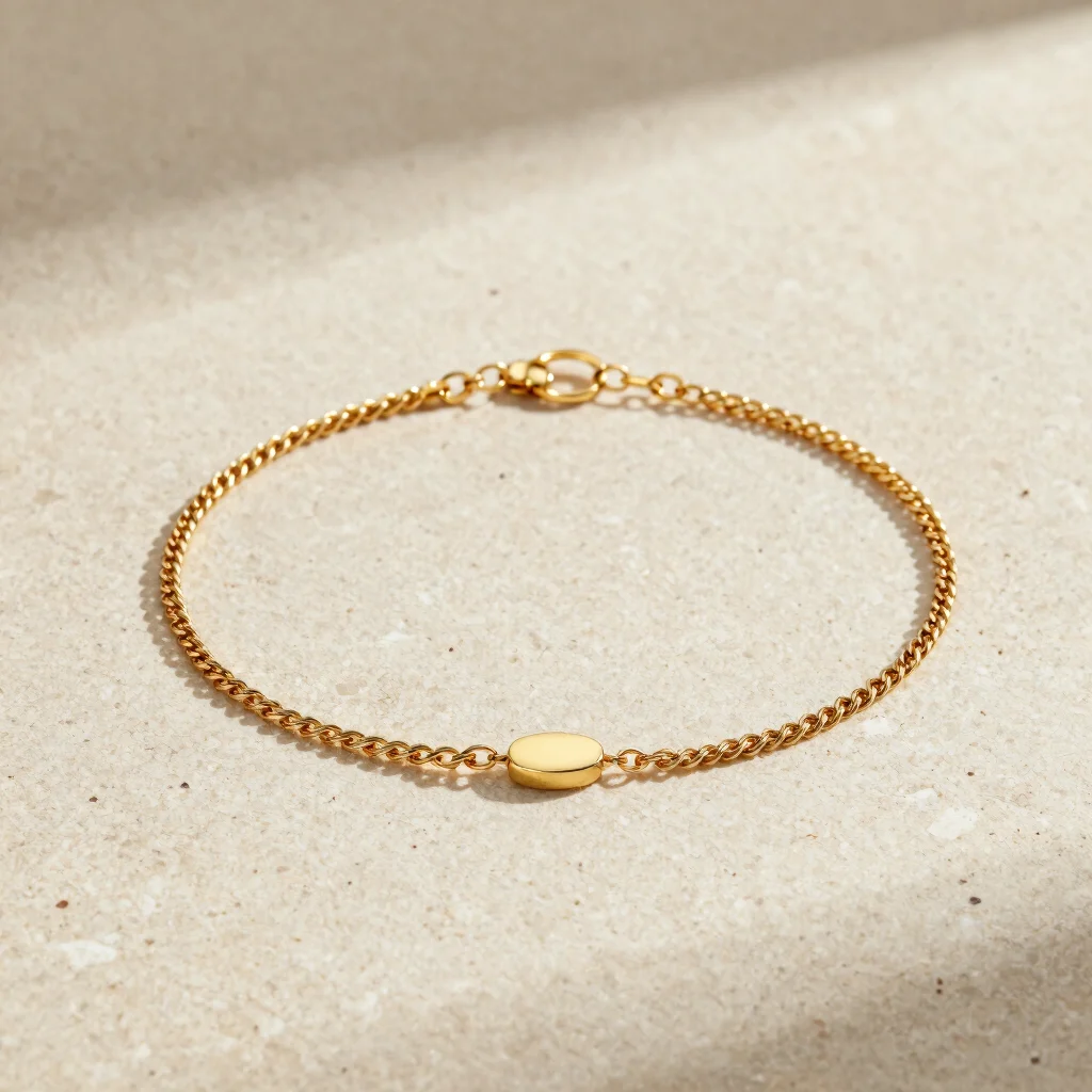 Contour Chain Bracelet